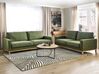 3-Sitzer Sofa Cord grün / hellbraun SIGGARD_920908
