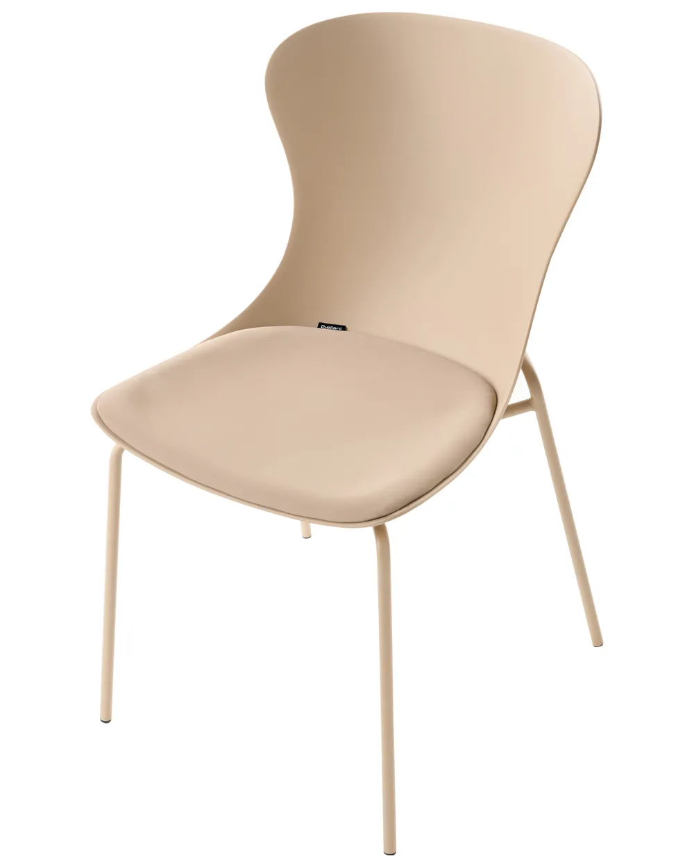 Set of 2 Dining Chairs PITSBURG  Beige_1076786