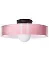 Plafonnier LUGUSE Verre Rose