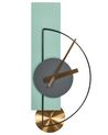 Zegar ścienny CEVINS 31 cm Metal Jasnozielony