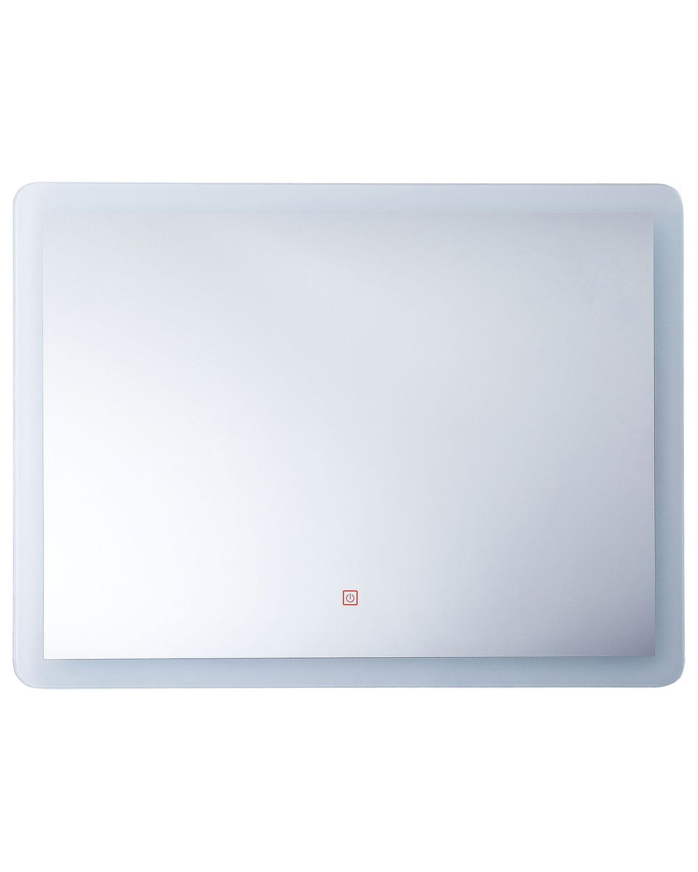 LED badkamerspiegel CORROY 80 cm 60 cm Zilver