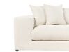 3-Sitzer Sofa cremeweiß mit Kissen GLORVIKA II_923863