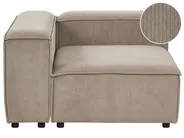 Corner Seat ARDAL Corduroy Light Brown Right Hand_940622