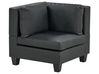 Corner Seat UNSTAD Faux Leather Black