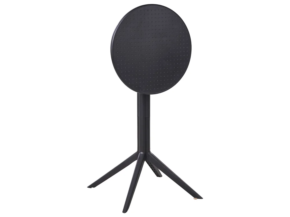 Tavolo da bar da giardino LEGRENA 60 cm 60 cm Nero_1035072