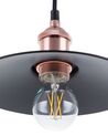 Černá a měděná závěsná lampa SWIFT S_690944