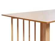 Dining Table LEANDRA Light Ash Wood 200 cm 100 cm_899171
