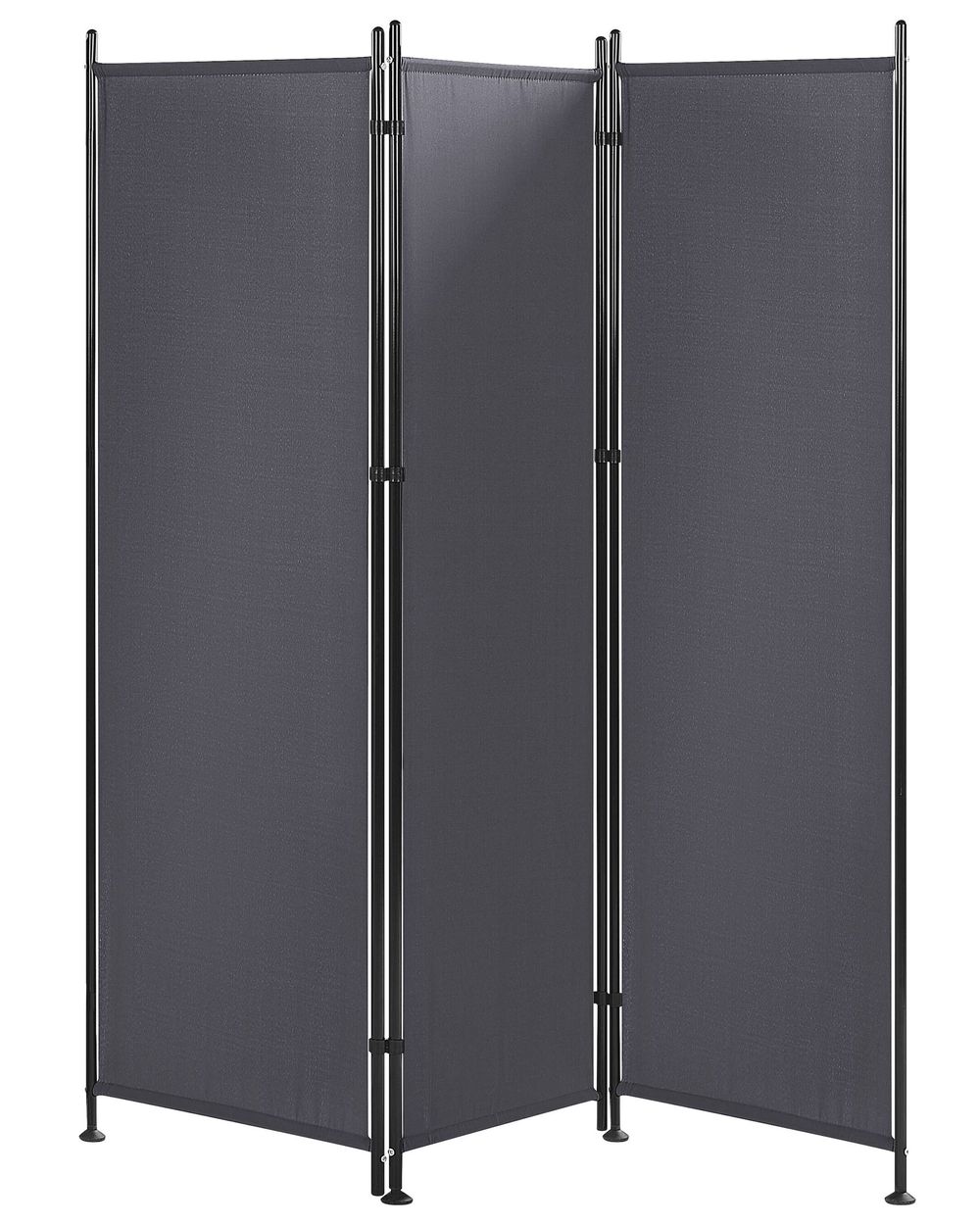 3 paneles térelválasztó NARNI 160 cm 170 cm Szürke