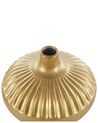 Dekorativní kameninová váza 20 cm zlatá CERCEI_818245