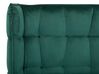 Tmavě zelená sametová postel 180 x 200 cm SENLIS_740824