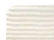 Bed Corduroy FLAYAT 180 x 200 cm (EU Super King) Off-White_967713