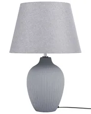 Table Lamp FERGUS Ceramic Grey_877533