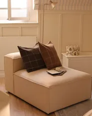 1-Seat Section ARDAL Fabric Beige_1176624