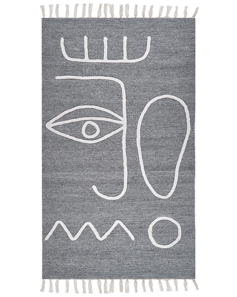 Tappeto per esterni YAVU Grigio 80 x 150 cm
