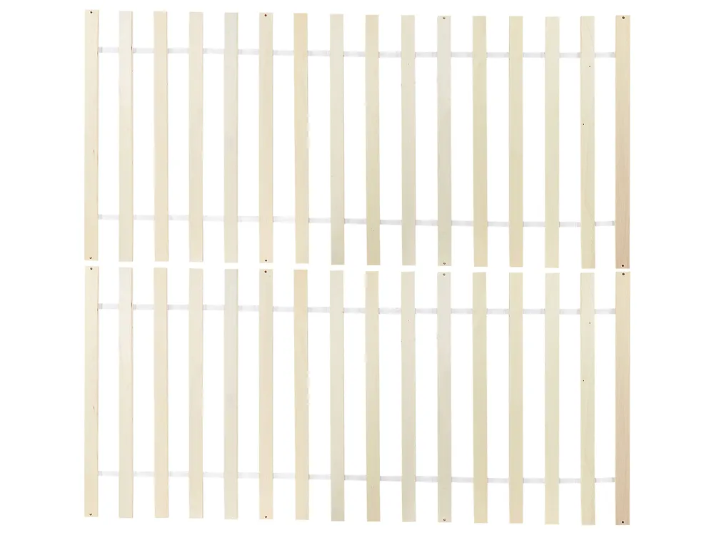 Letto Legno di pino ROYAN 140 x 200 cm Bianco_925894