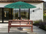Garden Bench TUSCANIA 160 cm Eucalyptus Wood Dark Brown_812765