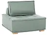 Sillón modular TIBRO Tela Verde claro