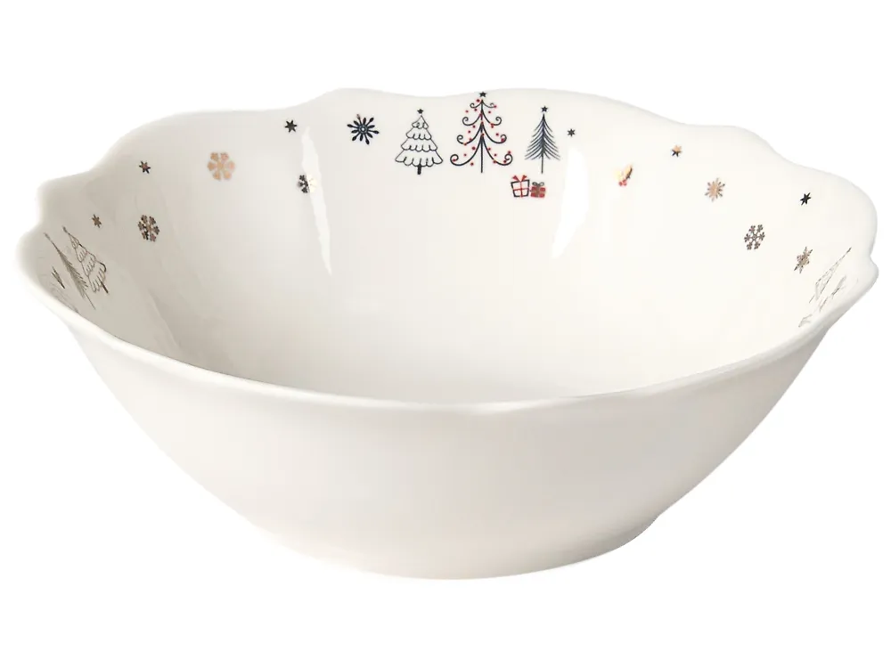 Zastawa stołowa 20-częściowa PERILLA Porcelana Biały_1191994