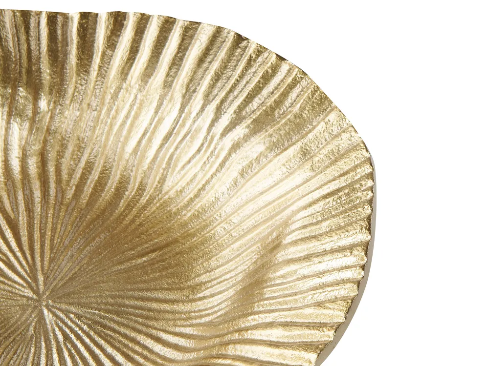 Cuenco decorativo HATRA Metal Dorado_830686