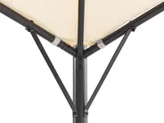 Gazebo VOMERO 305 cm 305 cm Metallo Beige_866418
