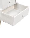 2 Drawer Bedside Table White BANKS_934781