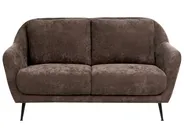 Living Room Set 3 Seater EIBY Chenille Dark Brown_1004242