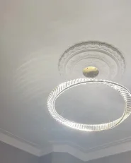 Lampadario a LED ROSENDE Metallo Oro_990225
