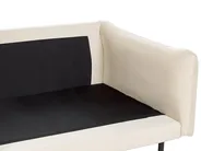 Sofa 3 Seater VINTERBRO Velvet Light Beige_897533