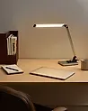 LED Desk Lamp ENIF with Wireless Charger Silver
