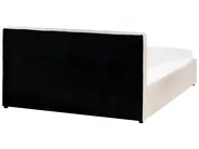 Bett mit Stauraum BOUSSE Bouclé Cremeweiss 140 x 200 cm_980051