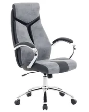 Sedia da ufficio FORMULA Pelle sintetica Grigio_187651