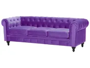 Sofa 3 Seater CHESTERFIELD Velvet Violet_705643