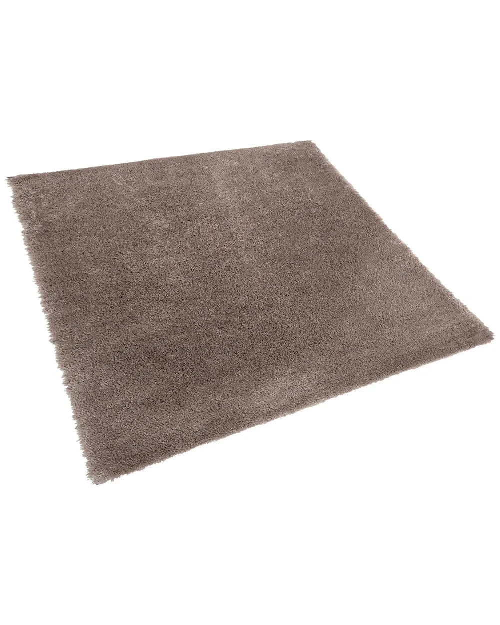 Shaggy Rug EVREN Light Brown 200 x 200 cm_806023