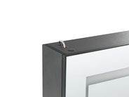 Led-Speilskap Til Bad Svart 50X14X60 Cm