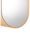Nástěnné zrcadlo 65 x 90 cm zlaté HIREL_756011