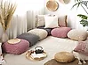 Pouffe Macramé BERRECHID Cotton Grey