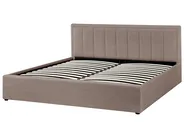 Letto contenitore MONTLAUR Bouclé Tortora 180 x 200 cm_958613