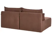 Modular Corner Sofa NERBO Boucle Brown Left Hand_1034473