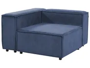 Modular Sofa 3 Seater ARDAL Corduroy Dark Blue_1008687