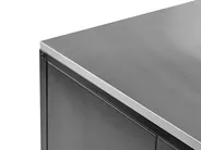 Mobile da cucina per esterni MAENZA Nero Metallo_981352