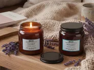 Set di 2 Candele Profumate ABSOLUTE ALCHEMY Cera di Soia Note fresche_874724