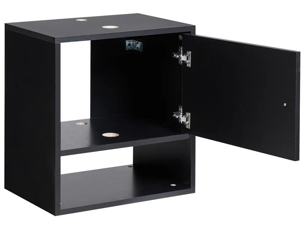 Szafka łazienkowa wisząca pod umywalkę LIMERIA 45 cm Czarny_978233