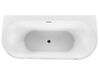 Badewanne weiss ovale Form 170 x 80 cm HARVEY_775622