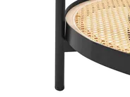 Coffee Table RENO Tempered Glass Black_937168