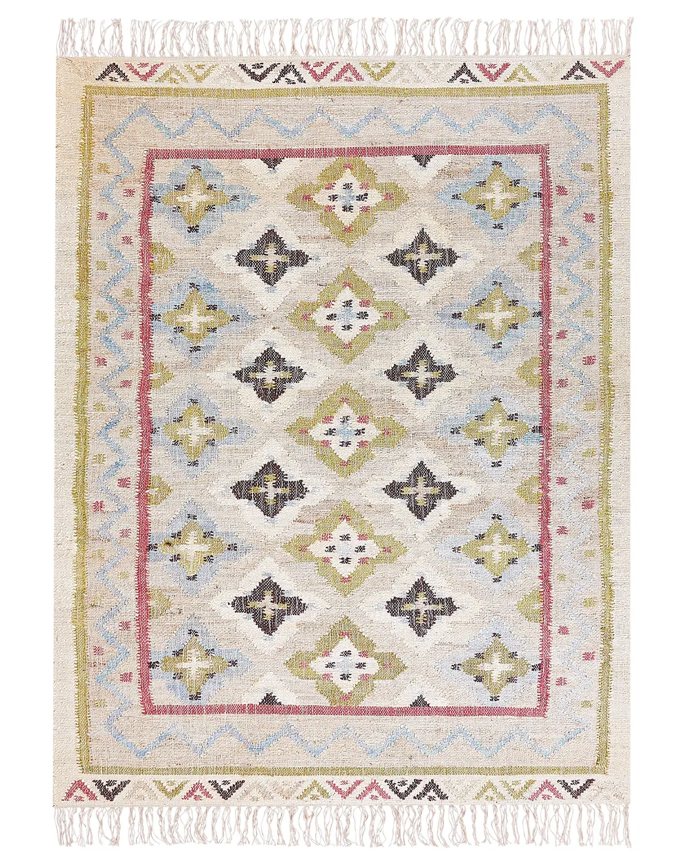 Rug TERKOS Multicolour 160 x 230 cm Jute_943464