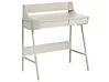 Home Office Desk with Hutch BROXTON 77 cm x 46 cm Light Beige