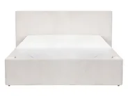 Ottoman Bed LILLEBONNE Corduroy Light Beige 140 x 200 cm (EU Double)_993998