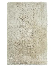 Alfombra de pelo largo CIDE Beige 140 x 200 cm_1149677