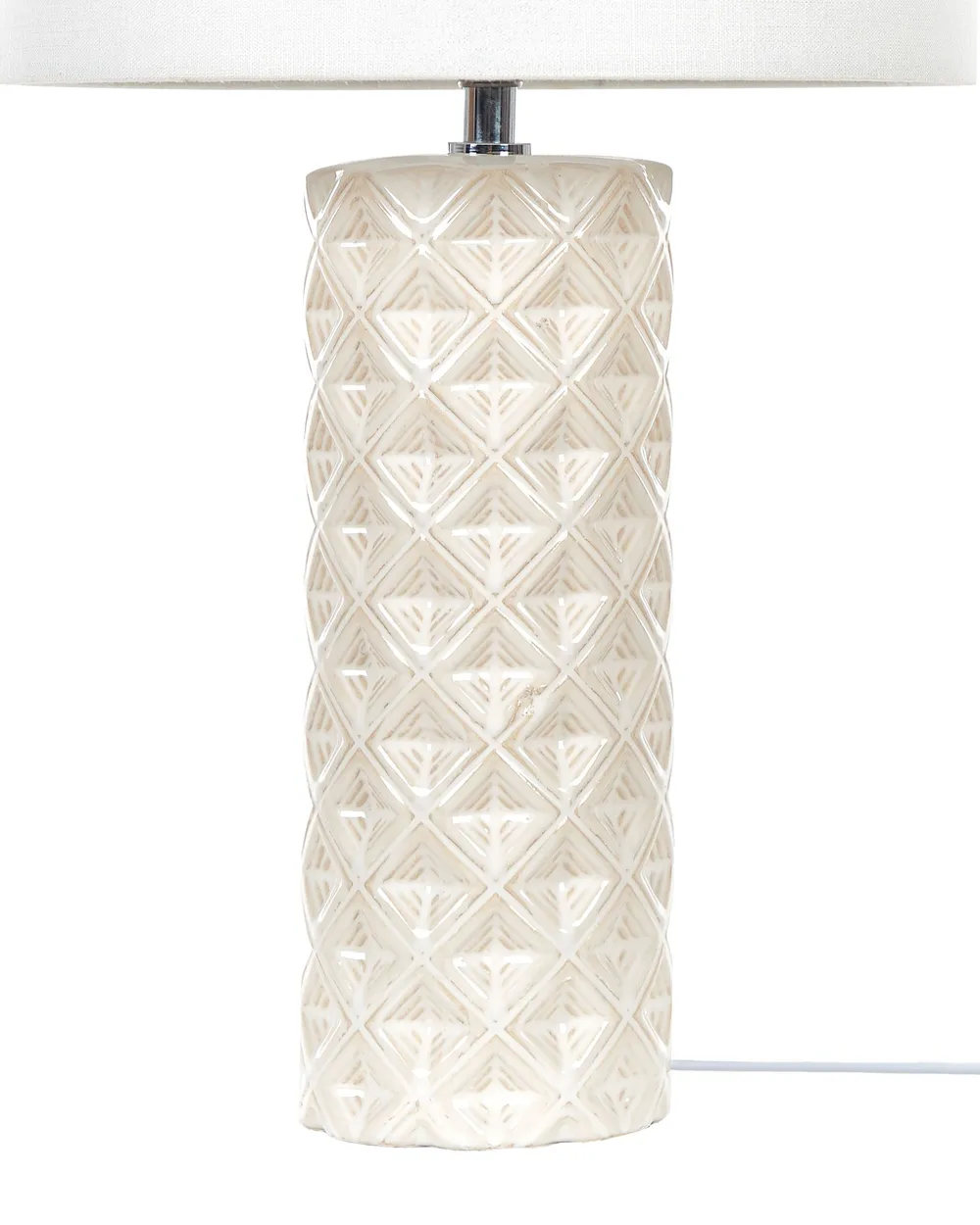 Table Lamp BALONNE Ceramic Light Beige_822860