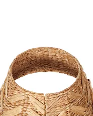 Base de árbol de Navidad FLATEYRI 50 cm Jacinto de agua Natural_880259